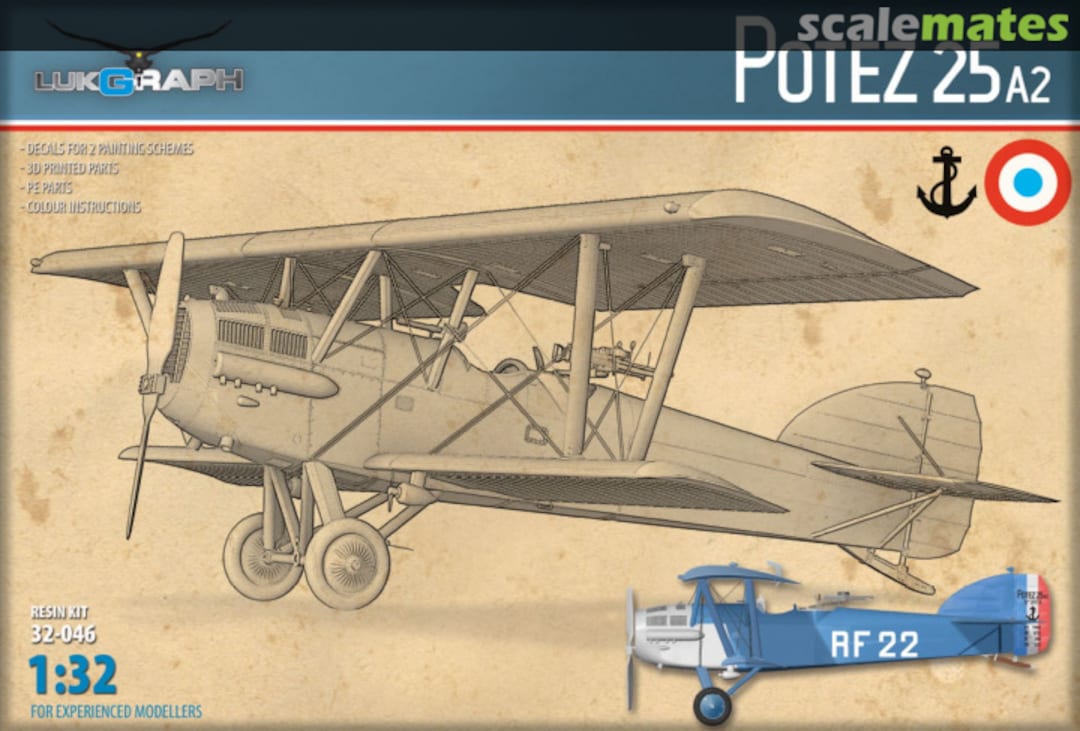Boxart Potez 25 A2 32-046 Lukgraph Boxart Potez 25 A2 32-046 Lukgraph