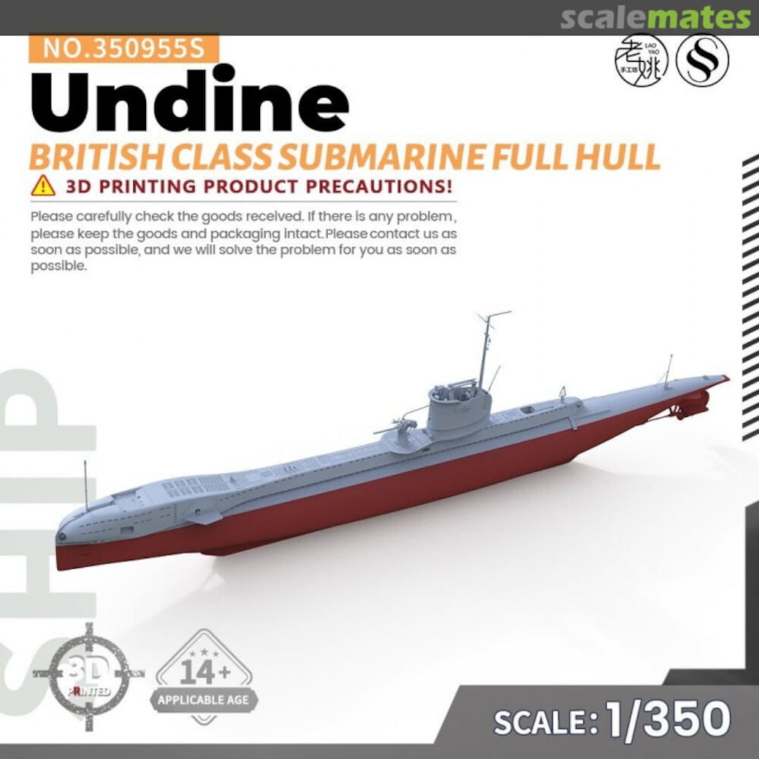 Boxart Undine Class 350955S SSMODEL Boxart Undine Class 350955S SSMODEL