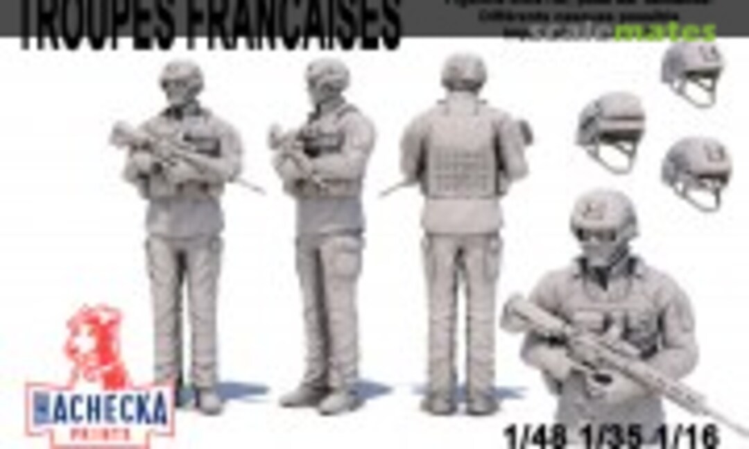 1:35 TROUPES FRANCAISES (Hachecka Prints )