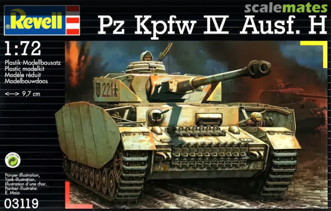 Boxart Pz.Kpfw. IV Ausf. H 03119 Revell