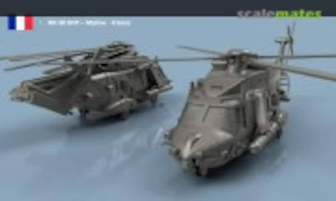 1:700 NH-90 NHF Marine Nationale With Folded Blades (2 Helicopters) (L'Arsenal 3D700268PL) 3D700268PL
