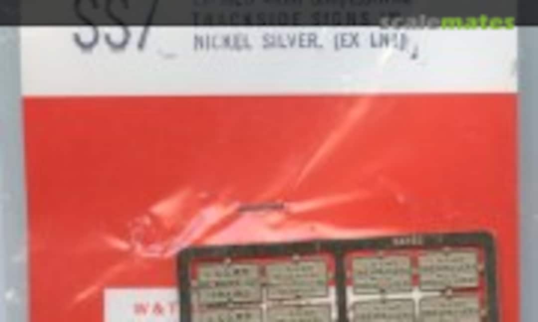 1:76 S.R./L.S.W.R. Trackside Signs (Smiths SS7) SS7