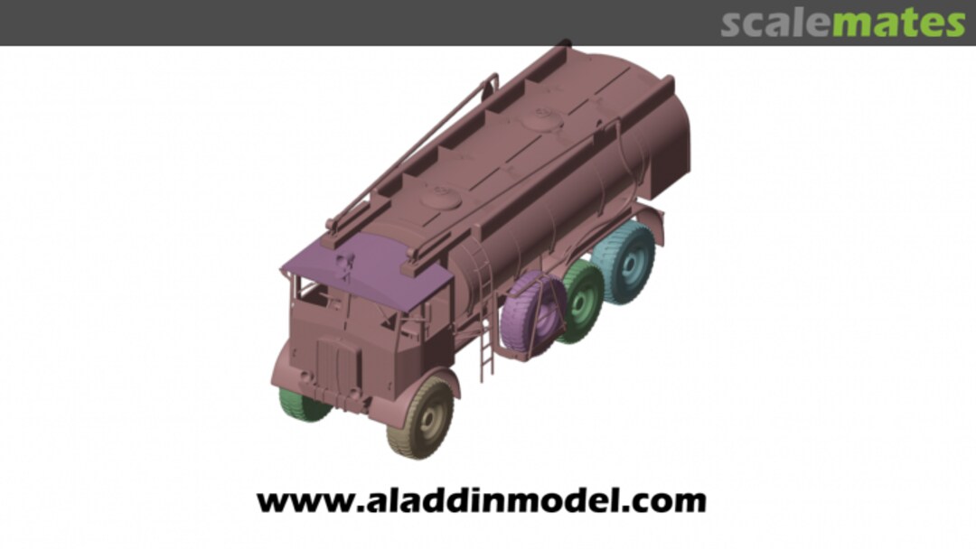 Boxart AEC Matador 6x6 Refueller 00135 Aladdin Model Boxart AEC Matador 6x6 Refueller 00135 Aladdin Model