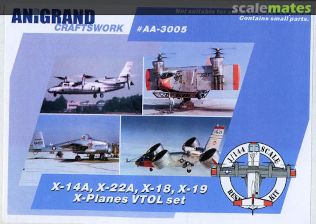 Boxart X-Planes VTOL special set AA-3005 Anigrand Craftswork