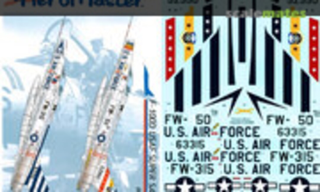 1:48 F-100D USAF Super Sabre Part VI (AeroMaster 48-782) 48-782