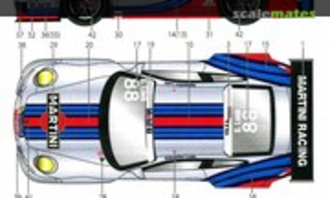 1:24 Porsche 911 GT3R (Studio27 ST27-DC991)