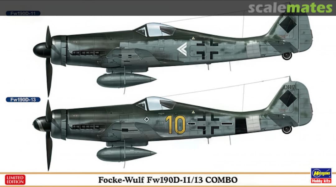 Boxart Focke-Wulf Fw190D-11/13 Combo 02115 Hasegawa