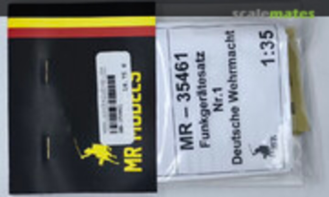1:35 Radio set German Wehrmacht # 1 contains FuSprech f, FU 2, FU 5 (MR Modellbau MR-35461) MR-35461