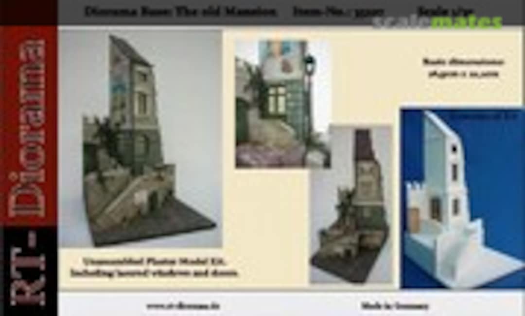 1:35 Diorama-Base: 'The old mansion' (RT-Diorama 35227K) 35227K
