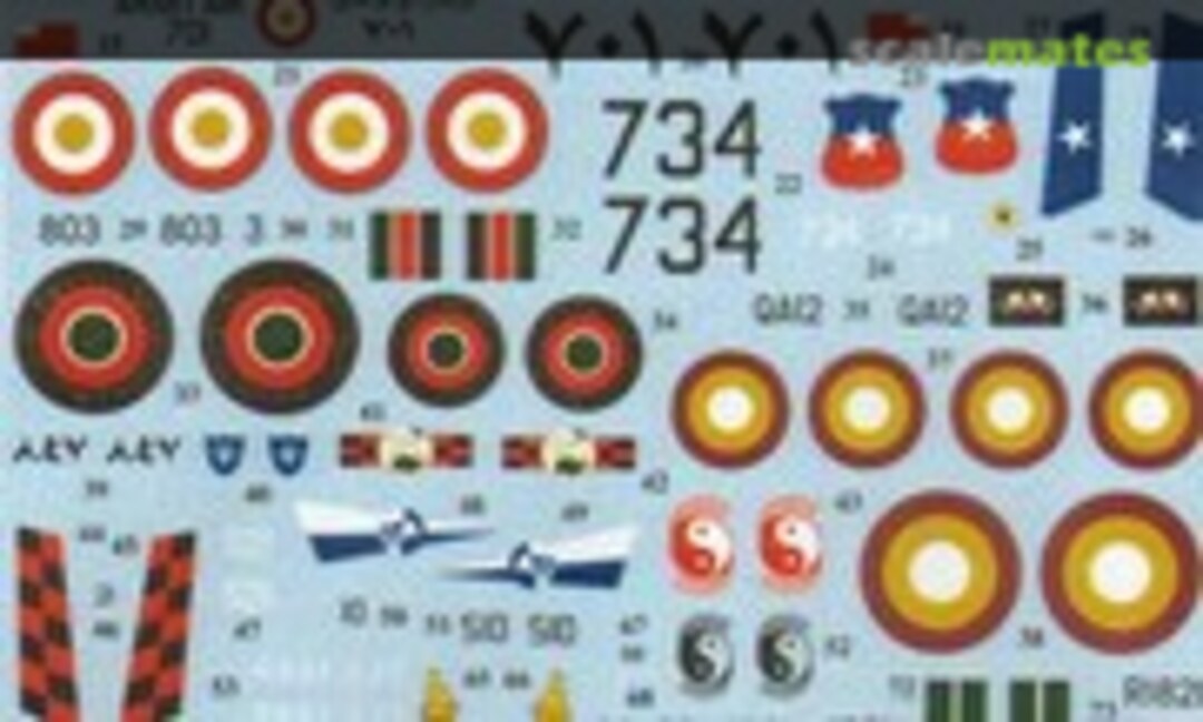 1:72 International Hawker Hunters (Xtradecal X72-214) X72-214