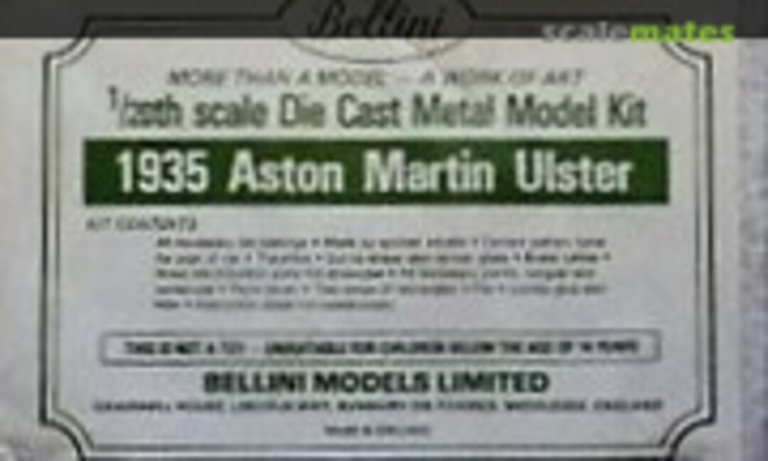 1:20 Aston Martin Ulster (Bellini )