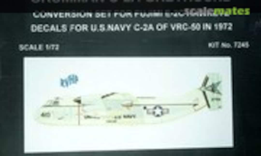 1:72 Grumman C-2A Greyhound (for Hasegawa E-2C Hawkeye) (RVHP 7245) 7245