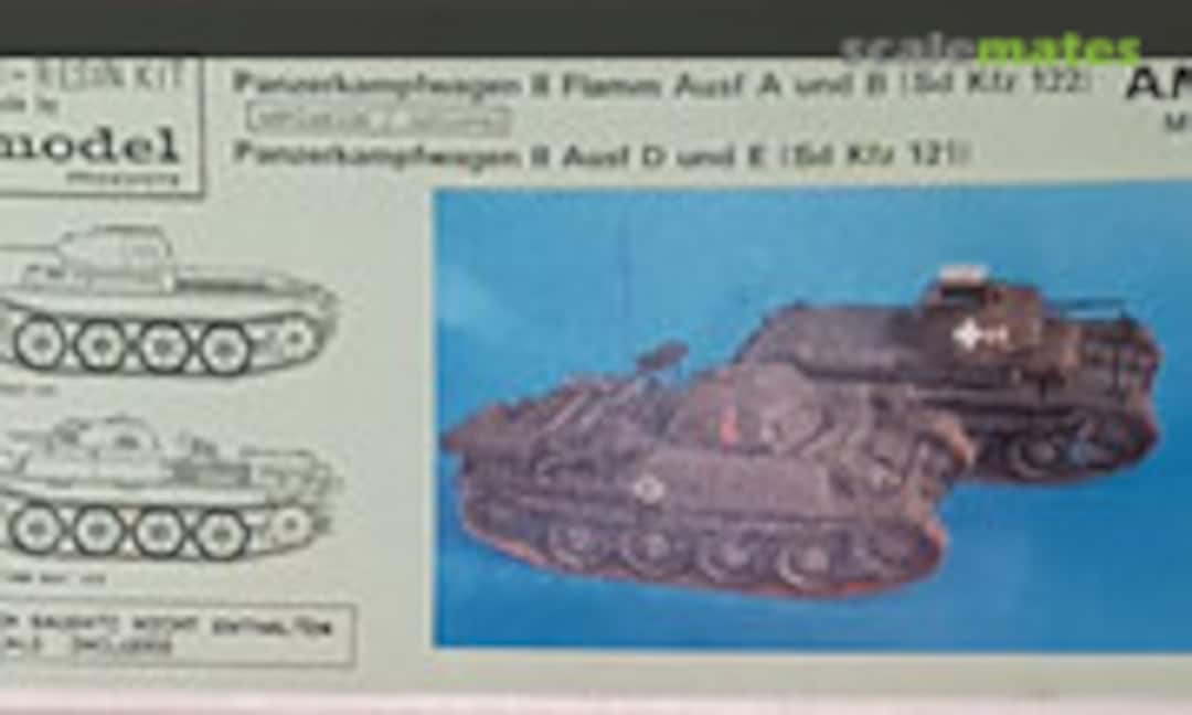 1:35 Panzerkampfwagen II Flamm Ausf A/B und D/E (Airmodel AM-1054)
