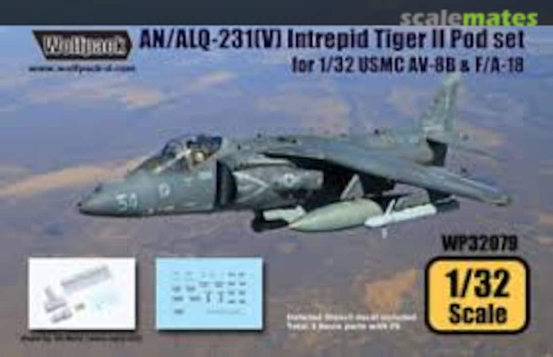 Boxart AN/ALQ-231 Intrepid Tiger II Pod set WP32079 Wolfpack Boxart AN/ALQ-231 Intrepid Tiger II Pod set WP32079 Wolfpack