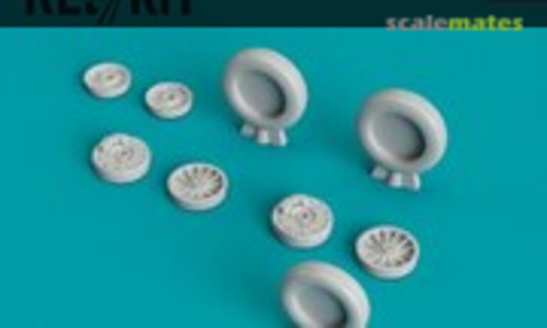 1:48 F4D-1 Skyray - wheels set type 2 (ResKit RS48-0199) RS48-0199