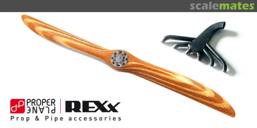 Boxart Halberstadt CI.II Niendorf wooden propeller with exhaust pipe PR-015-32053 Proper Plane Boxart Halberstadt CI.II Niendorf wooden propeller with exhaust pipe PR-015-32053 Proper Plane