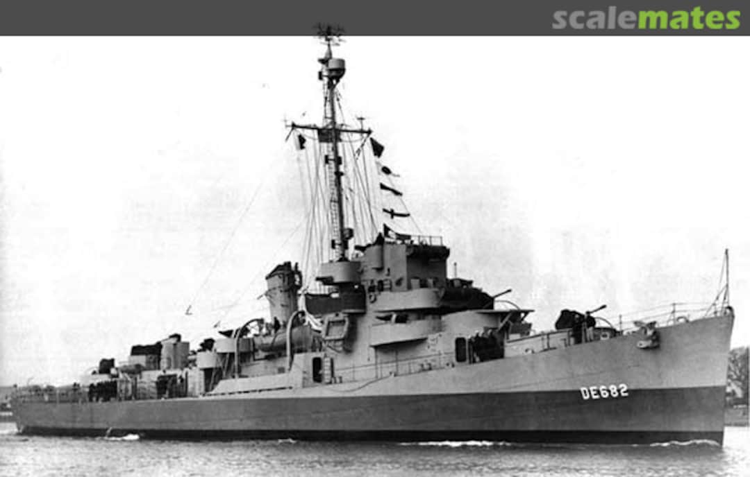 Boxart Buckley, Cannon, Edsall, Rudderow, John C. Butler and British Captain class Destroyer Escorts' hull 72-DE Southern Cross Models