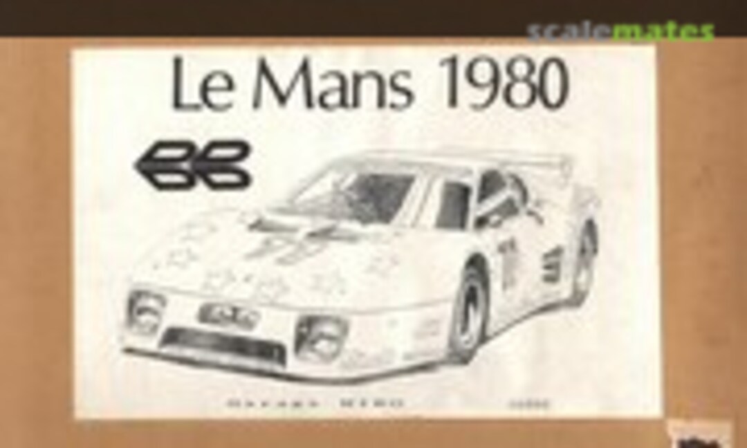 Ferrari 512BB Le Mans 1979/1980 (Model Factory Hiro GH01)