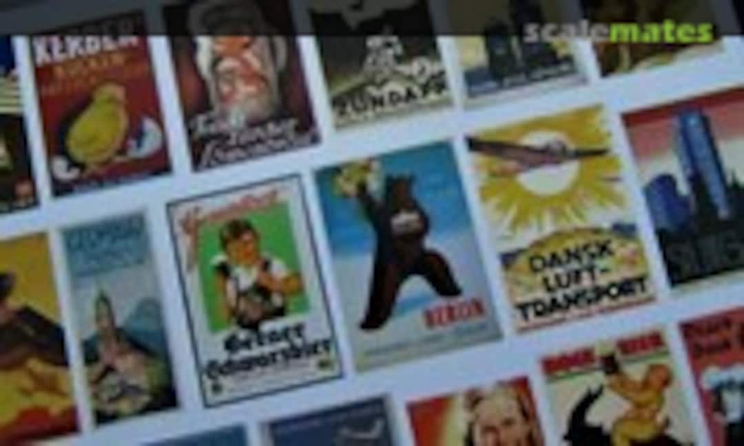 1:48 German vintage posters (Red Zebra Limited )