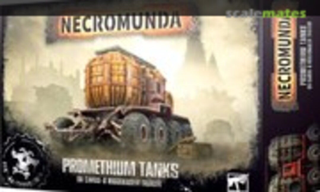 28mm Promethium Tanks on Cargo-8 Ridgehauler Trailer (Games Workshop 301-12) 301-12