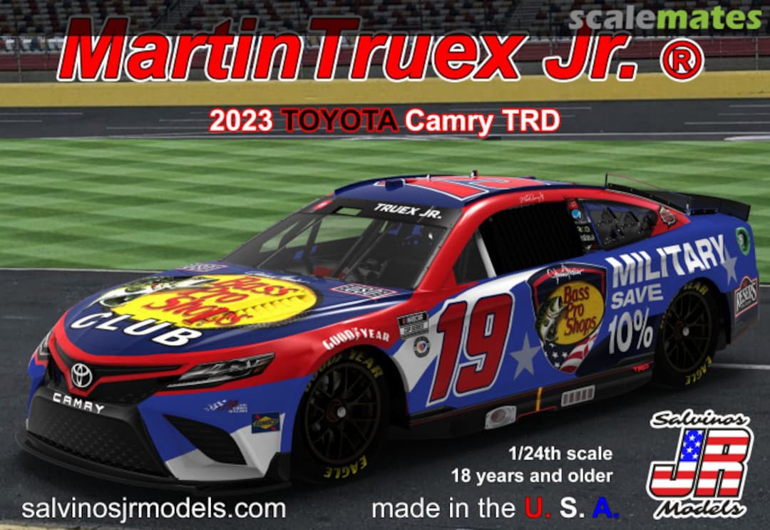 Boxart 2023 Toyota Camry JGT2023MTC Salvinos JR Models Boxart 2023 Toyota Camry JGT2023MTC Salvinos JR Models