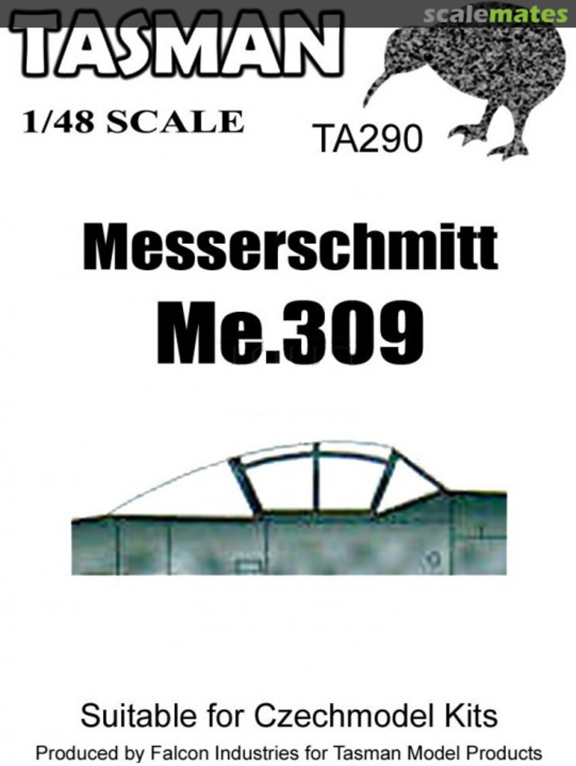Boxart Messerschmitt Me 309 TA 290 Tasman Model Products