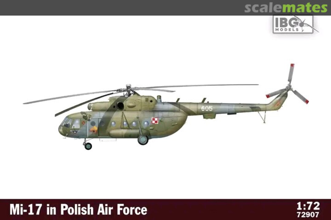 Boxart Mi-17 in Polish Air Force 72907 IBG Models Boxart Mi-17 in Polish Air Force 72907 IBG Models