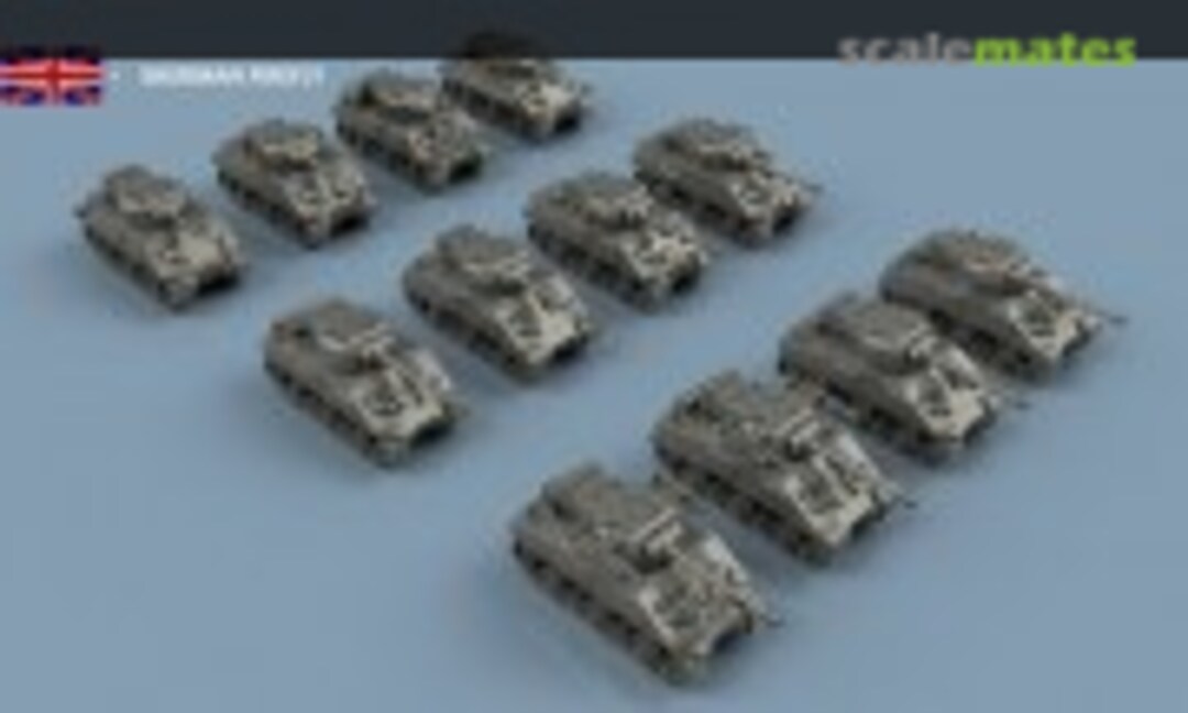 1:100 UK Sherman Firefly x6 - 3D Printed (L'Arsenal 3D100393) 3D100393