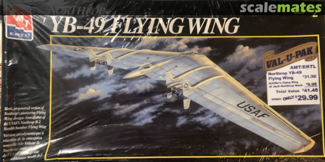 Boxart Northrop YB-49 Flying Wing VP0001 AMT/ERTL Boxart Northrop YB-49 Flying Wing VP0001 AMT/ERTL