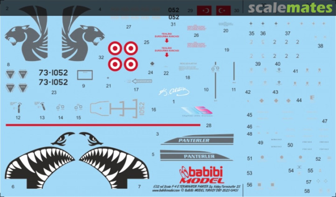 Contents F-4E Phanter SQ. Valley Terminator Decal Set Dbt-01451 Babibi model Contents F-4E Phanter SQ. Valley Terminator Decal Set Dbt-01451 Babibi model
