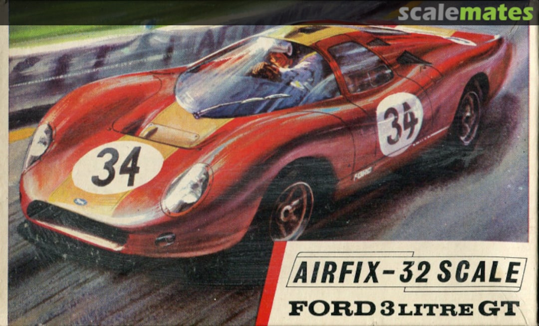 Boxart Ford 3 Litre GT M209C Airfix Boxart Ford 3 Litre GT M209C Airfix