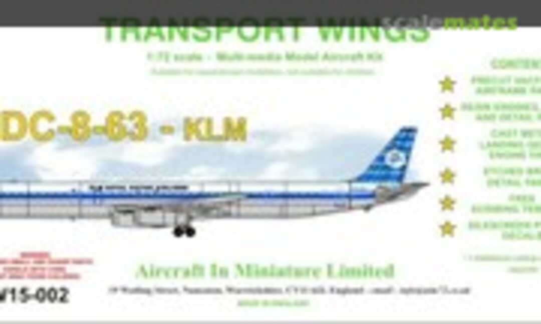 DC-8-63 (Aircraft In Miniature Ltd TW15-002)