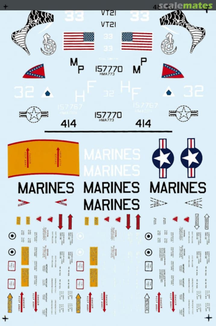 Boxart AH-1G/J "King Cobra" 48-160 Microscale Boxart AH-1G/J "King Cobra" 48-160 Microscale
