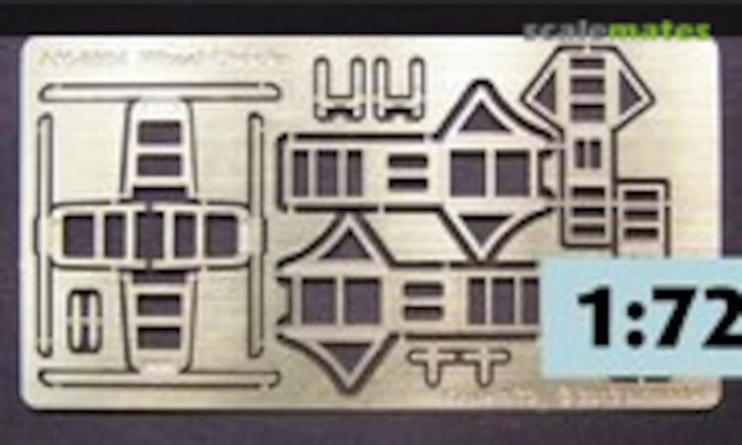 1:72 Luftwaffe WW II wheel chocks (Airmodel AM-6004) AM-6004