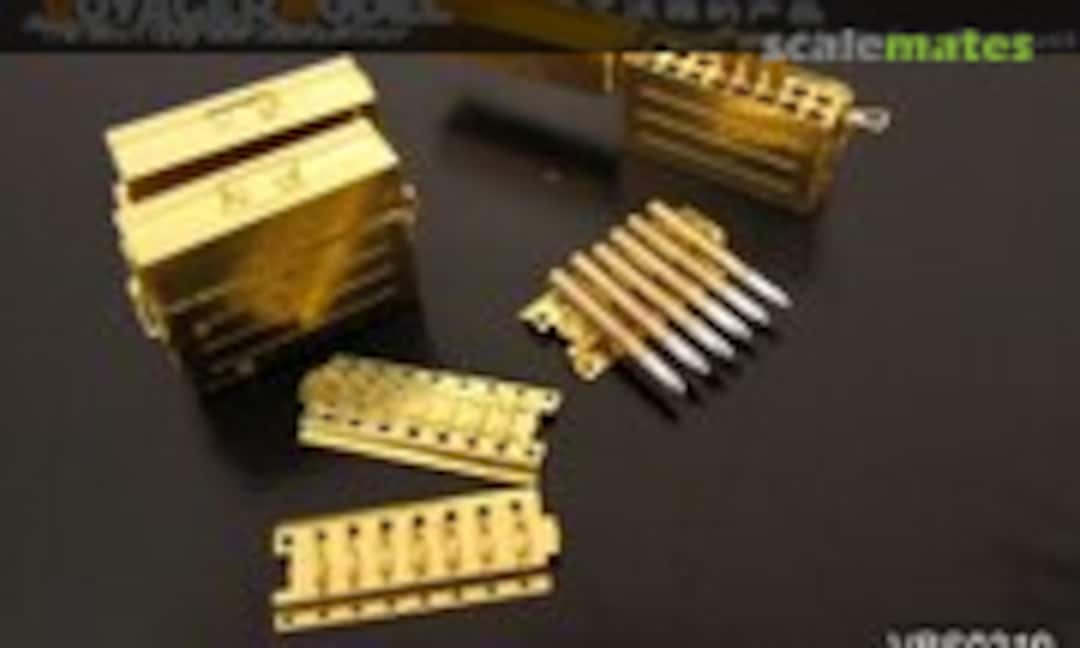 1:35 German Magazines & Ammo Boxes for 37mm FlaK43 (Voyager Model VBS0319)