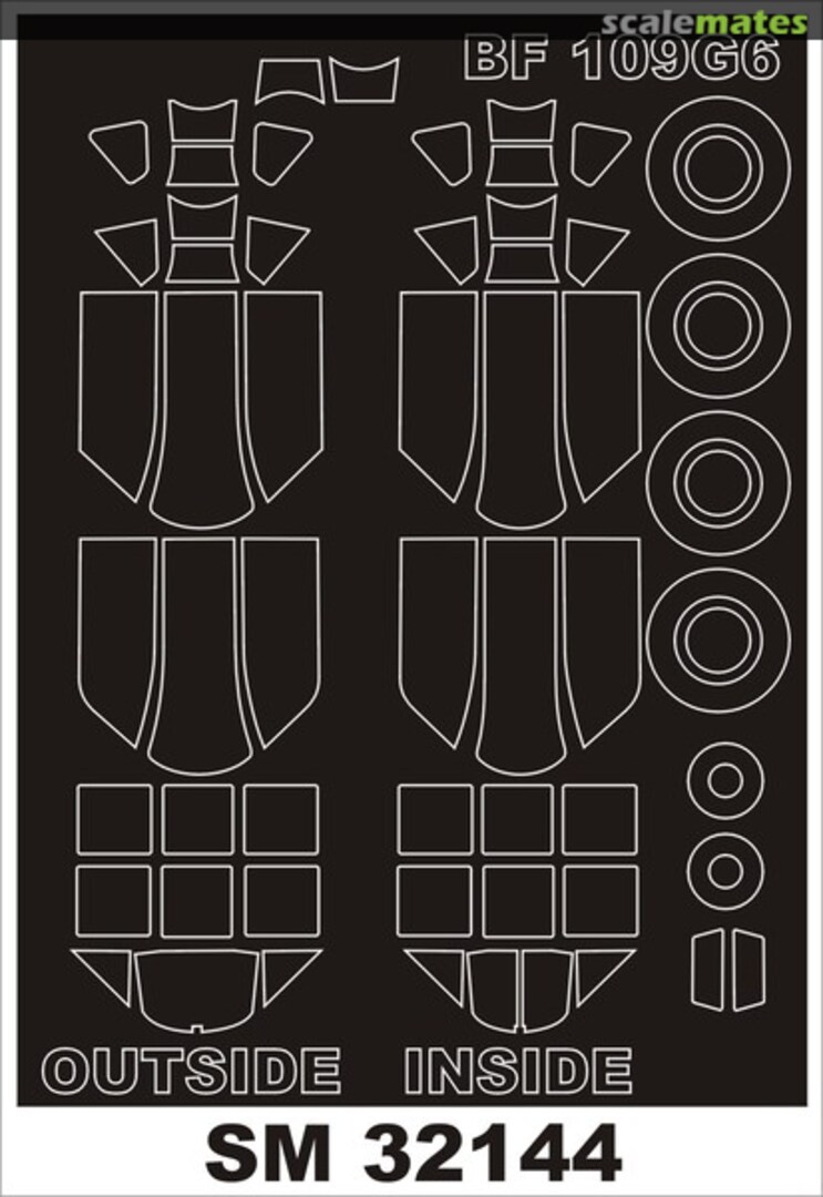 Boxart Bf 109G-6 SM32144 Montex Boxart Bf 109G-6 SM32144 Montex