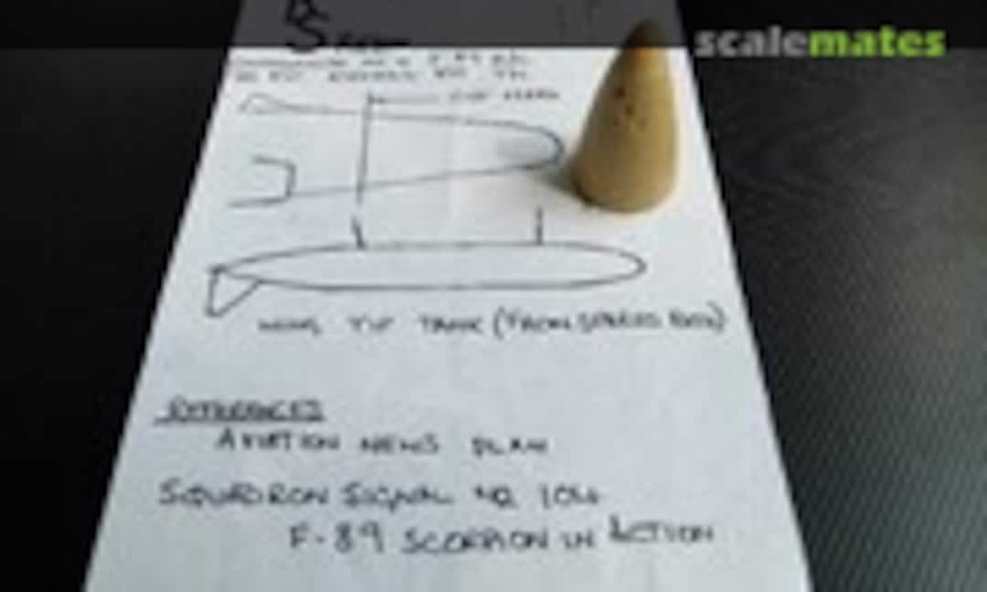 1:72 F-89 B/C conv.for Revell kit (D+S RESIN 4) 4