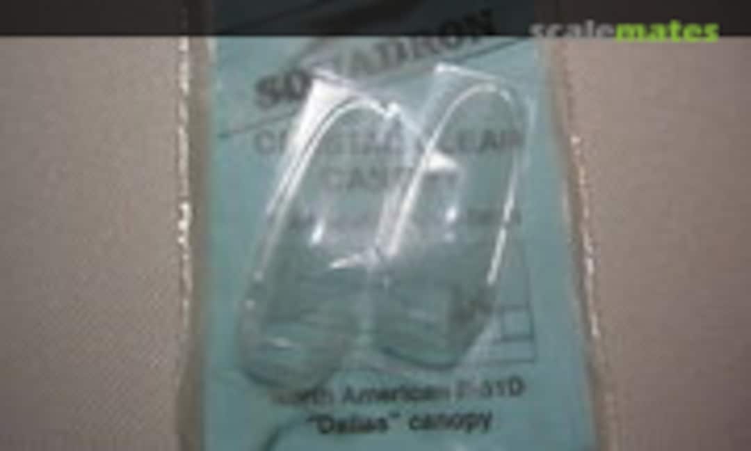 1:48 North American P-51D "Dallas" Canopy (Squadron 9501) 9501