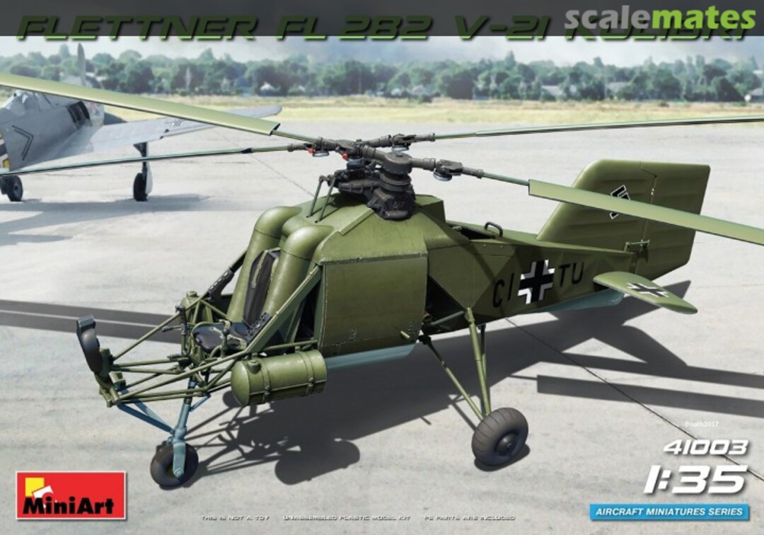 Boxart Flettner FL 282 V-21 Kolibri 41003 MiniArt Boxart Flettner FL 282 V-21 Kolibri 41003 MiniArt
