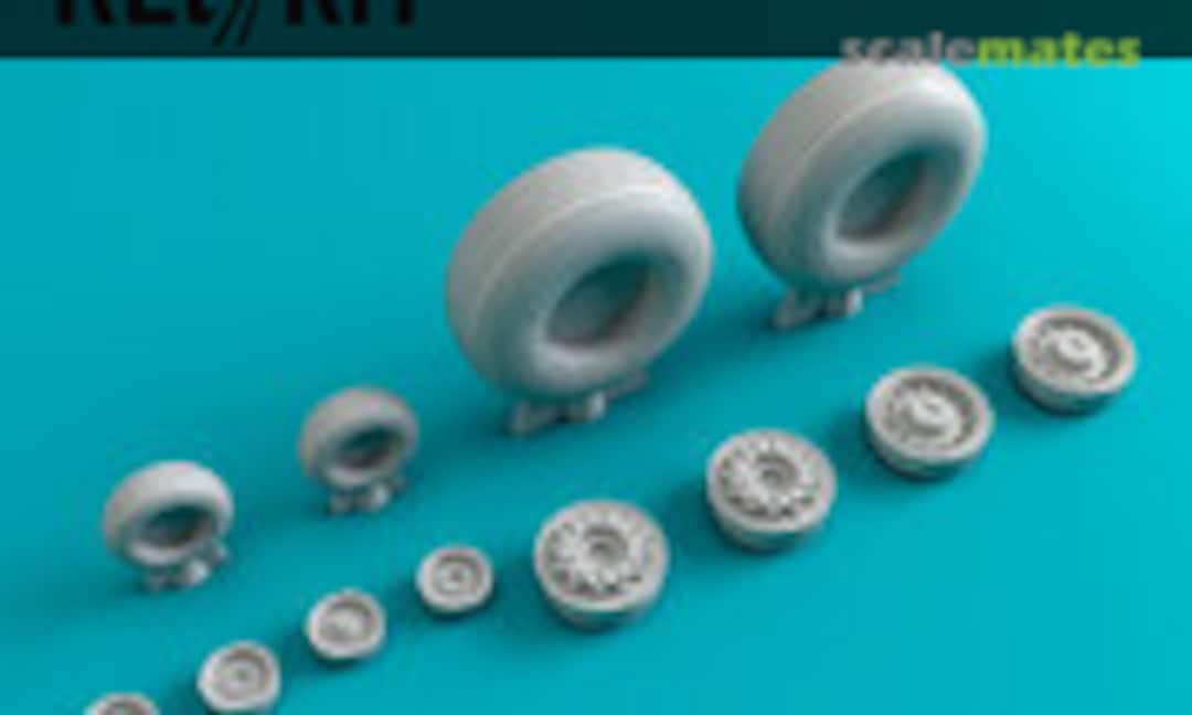 1:72 General Dynamics F-111 (A, B, C, D) wheels set (ResKit RS72-0069)