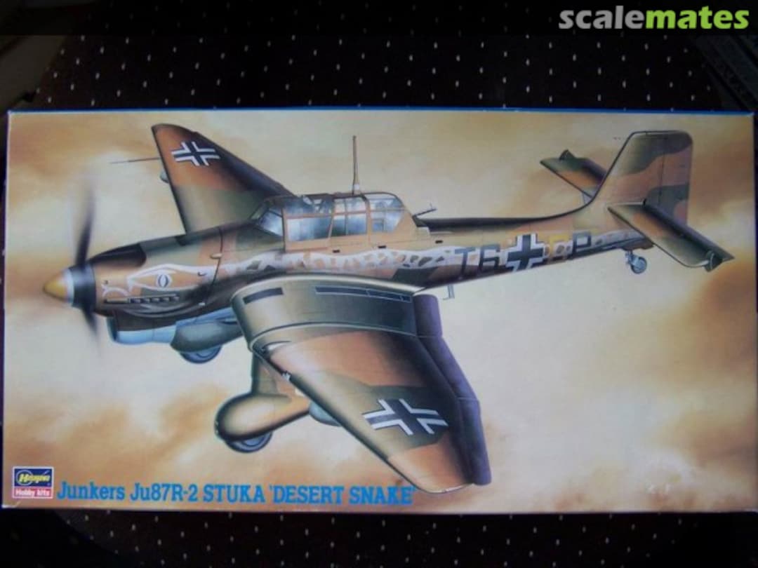 Boxart Junkers Ju 87R-2 Stuka `Desert Snake´ 09174 Hasegawa Boxart Junkers Ju 87R-2 Stuka `Desert Snake´ 09174 Hasegawa