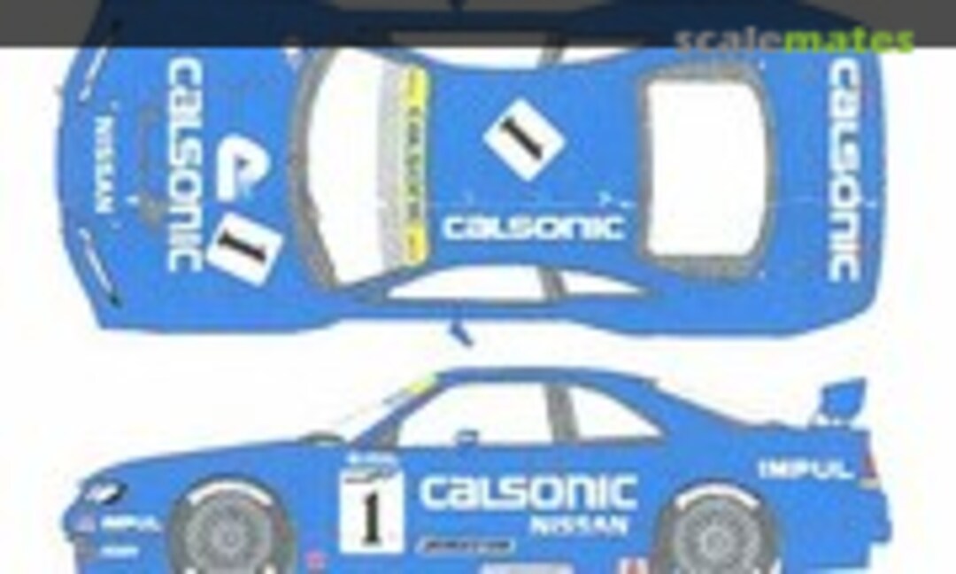 1:24 Nissan Skyline GT-R R33 Calsonic Team Impul #1 (Shunko Models SHK-D358) SHK-D358