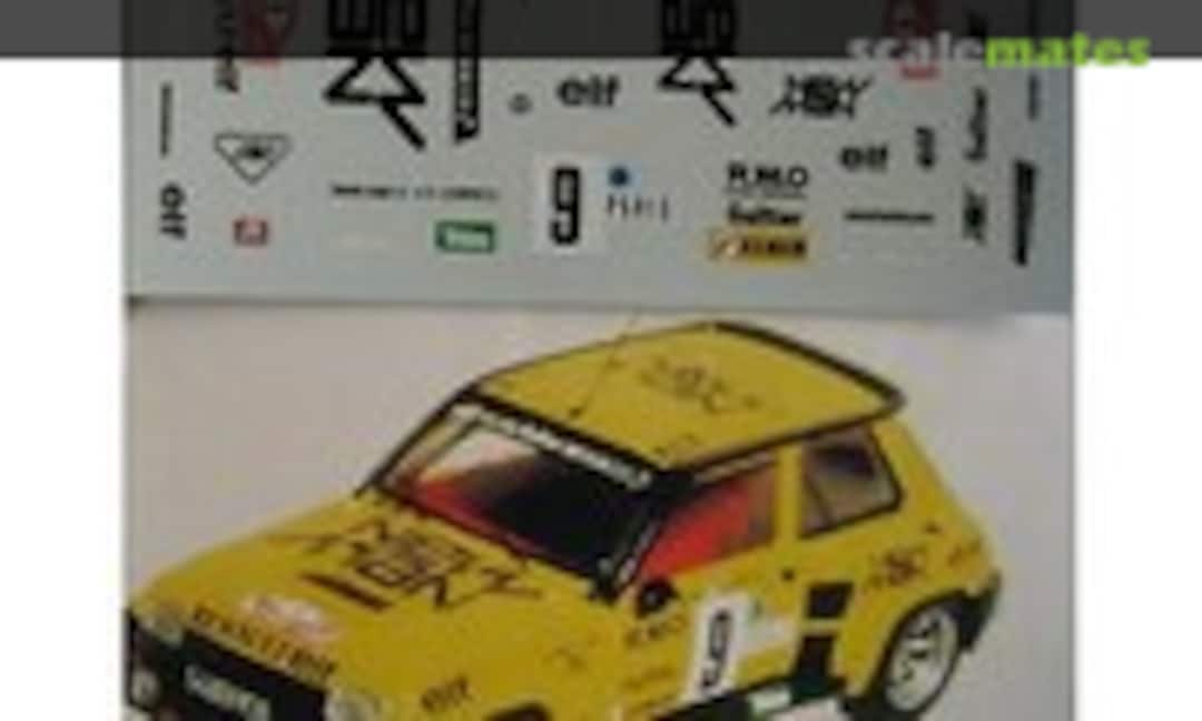 Renault 5 Turbo (6480 VM 38) &quot;NEW MAN&quot; (JPS Miniatures Auto KP110)