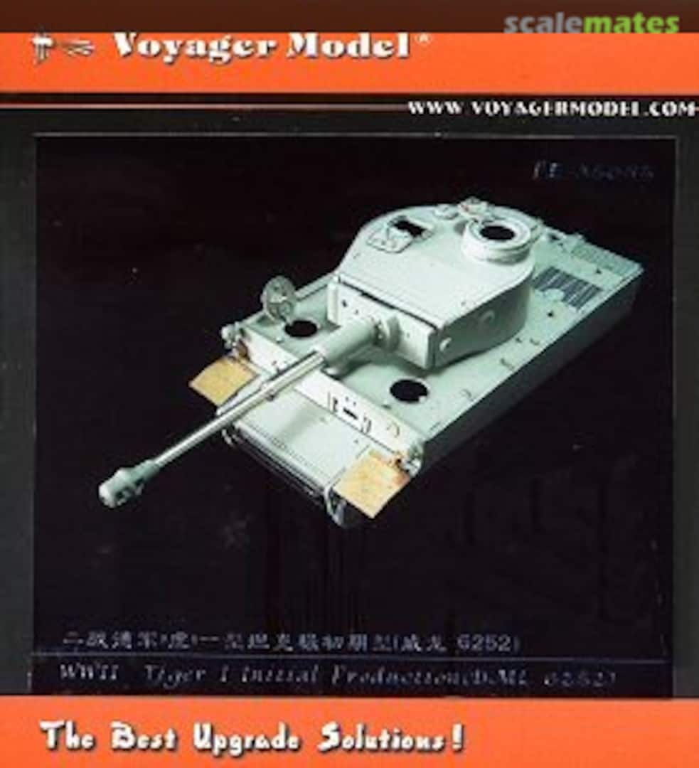 Boxart Tiger I Initial Production PE Update PE35055 Voyager Model Boxart Tiger I Initial Production PE Update PE35055 Voyager Model
