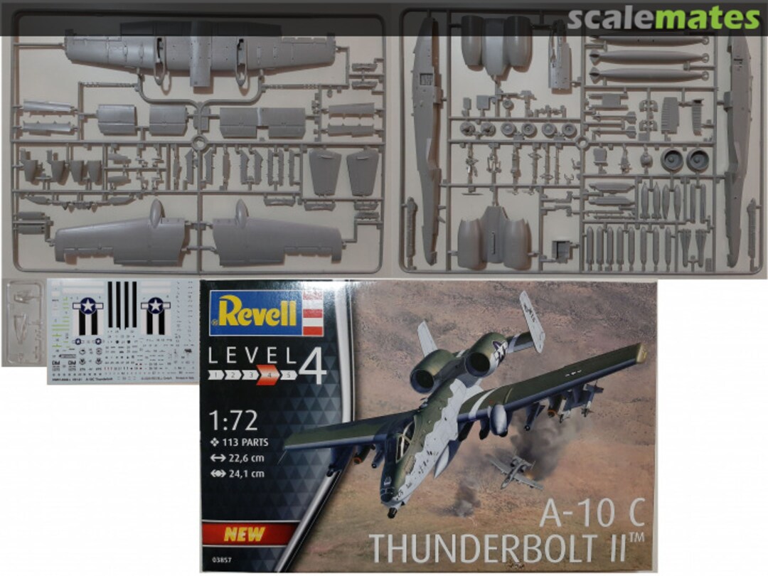 Contents A-10C Thunderbolt II 03857 Revell Contents A-10C Thunderbolt II 03857 Revell