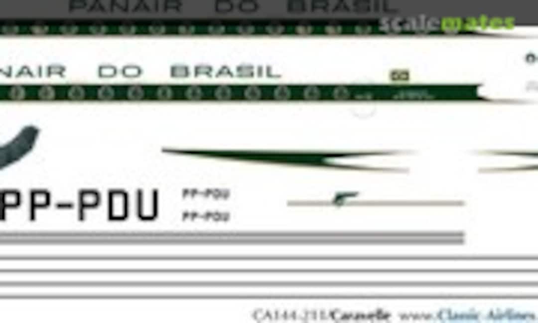 1:144 Panair Brasil Caravelle (Classic Airlines CA144-211) CA144-211