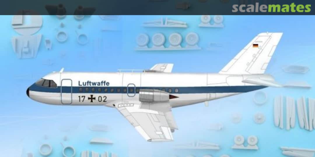 Boxart VFW-614 + Decal Luftwaffe + RESIN Update Set AM-351/AR Airmodel Boxart VFW-614 + Decal Luftwaffe + RESIN Update Set AM-351/AR Airmodel