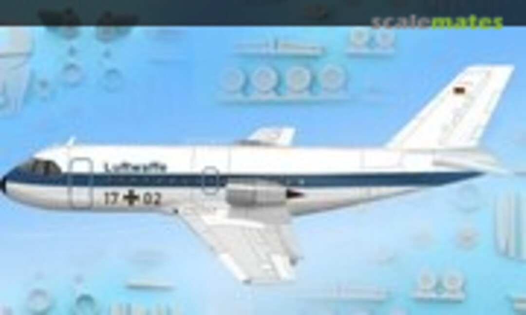 1:72 VFW-614 + Decal Luftwaffe + RESIN Update Set (Airmodel AM-351/AR) AM-351/AR