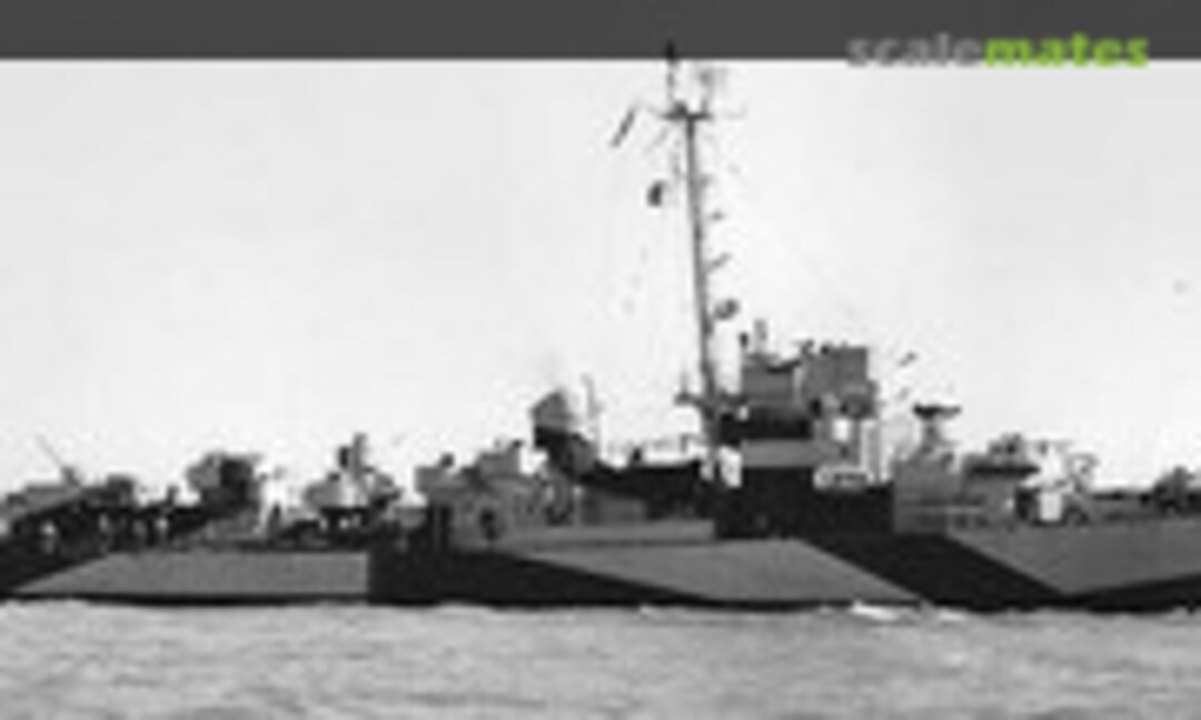 1:72 Evarts class Destroyer Escort hull (Southern Cross Models 72-Evarts) 72-Evarts