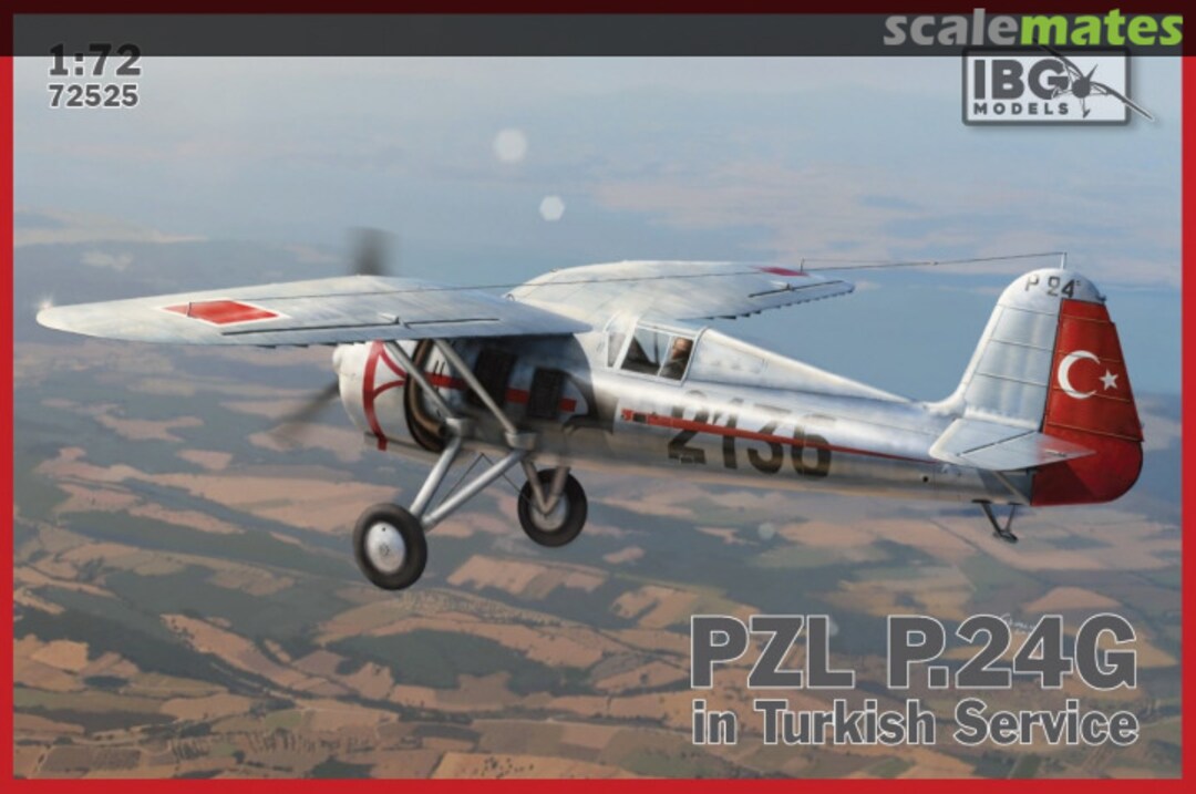 Boxart PZL P.24C 72525 IBG Models Boxart PZL P.24C 72525 IBG Models